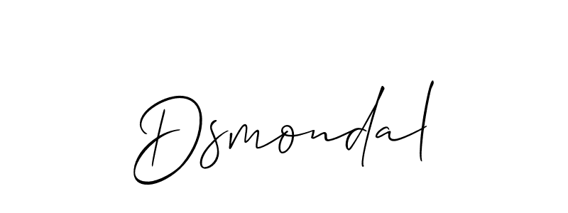 Once you've used our free online signature maker to create your best signature Allison_Script style, it's time to enjoy all of the benefits that Dsmondal name signing documents. Dsmondal signature style 2 images and pictures png