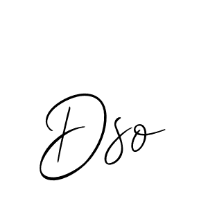 You should practise on your own different ways (Allison_Script) to write your name (Dso) in signature. don't let someone else do it for you. Dso signature style 2 images and pictures png