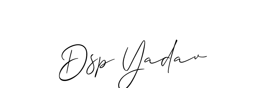 Check out images of Autograph of Dsp Yadav name. Actor Dsp Yadav Signature Style. Allison_Script is a professional sign style online. Dsp Yadav signature style 2 images and pictures png