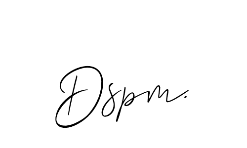 Design your own signature with our free online signature maker. With this signature software, you can create a handwritten (Allison_Script) signature for name Dspm.. Dspm. signature style 2 images and pictures png