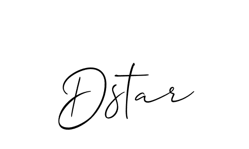 Best and Professional Signature Style for Dstar. Allison_Script Best Signature Style Collection. Dstar signature style 2 images and pictures png
