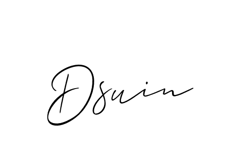 Once you've used our free online signature maker to create your best signature Allison_Script style, it's time to enjoy all of the benefits that Dsuin name signing documents. Dsuin signature style 2 images and pictures png