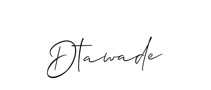This is the best signature style for the Dtawade name. Also you like these signature font (Allison_Script). Mix name signature. Dtawade signature style 2 images and pictures png