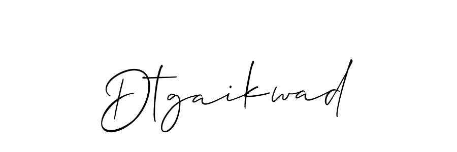Once you've used our free online signature maker to create your best signature Allison_Script style, it's time to enjoy all of the benefits that Dtgaikwad name signing documents. Dtgaikwad signature style 2 images and pictures png
