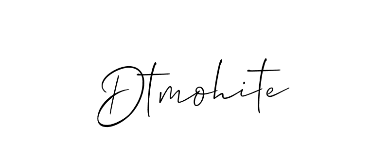 Make a beautiful signature design for name Dtmohite. Use this online signature maker to create a handwritten signature for free. Dtmohite signature style 2 images and pictures png