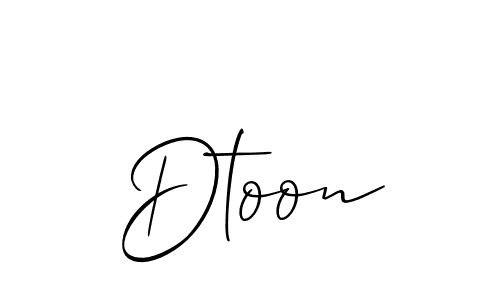 if you are searching for the best signature style for your name Dtoon. so please give up your signature search. here we have designed multiple signature styles  using Allison_Script. Dtoon signature style 2 images and pictures png