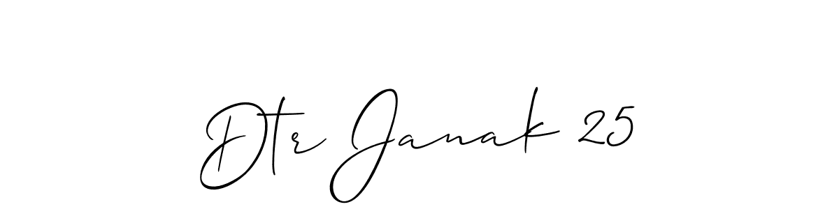 See photos of Dtr Janak 25 official signature by Spectra . Check more albums & portfolios. Read reviews & check more about Allison_Script font. Dtr Janak 25 signature style 2 images and pictures png