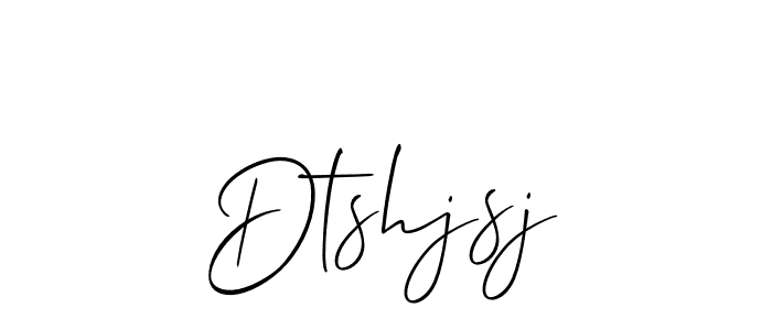 Also You can easily find your signature by using the search form. We will create Dtshjsj name handwritten signature images for you free of cost using Allison_Script sign style. Dtshjsj signature style 2 images and pictures png