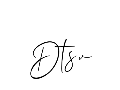 Dtsv stylish signature style. Best Handwritten Sign (Allison_Script) for my name. Handwritten Signature Collection Ideas for my name Dtsv. Dtsv signature style 2 images and pictures png