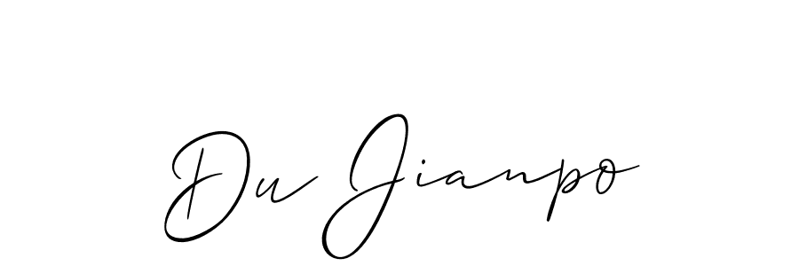 Once you've used our free online signature maker to create your best signature Allison_Script style, it's time to enjoy all of the benefits that Du Jianpo name signing documents. Du Jianpo signature style 2 images and pictures png