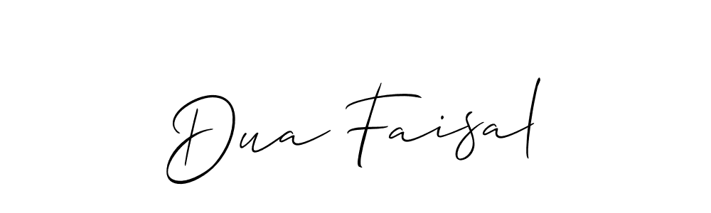 Similarly Allison_Script is the best handwritten signature design. Signature creator online .You can use it as an online autograph creator for name Dua Faisal. Dua Faisal signature style 2 images and pictures png