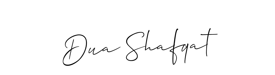 Similarly Allison_Script is the best handwritten signature design. Signature creator online .You can use it as an online autograph creator for name Dua Shafqat. Dua Shafqat signature style 2 images and pictures png
