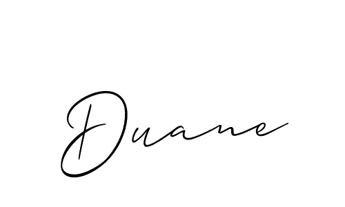 How to make Duane name signature. Use Allison_Script style for creating short signs online. This is the latest handwritten sign. Duane signature style 2 images and pictures png