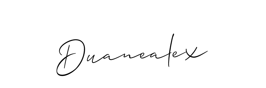 Make a beautiful signature design for name Duanealex. Use this online signature maker to create a handwritten signature for free. Duanealex signature style 2 images and pictures png