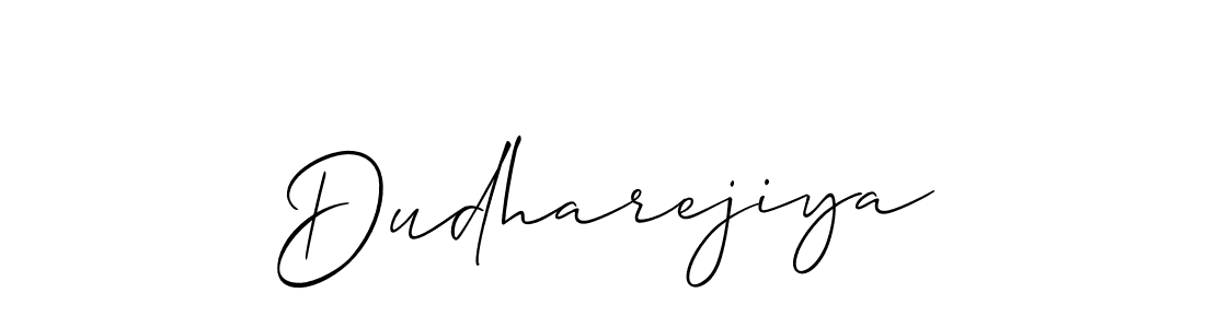 The best way (Allison_Script) to make a short signature is to pick only two or three words in your name. The name Dudharejiya include a total of six letters. For converting this name. Dudharejiya signature style 2 images and pictures png