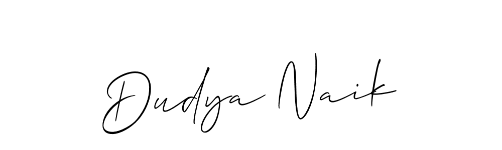 Best and Professional Signature Style for Dudya Naik. Allison_Script Best Signature Style Collection. Dudya Naik signature style 2 images and pictures png