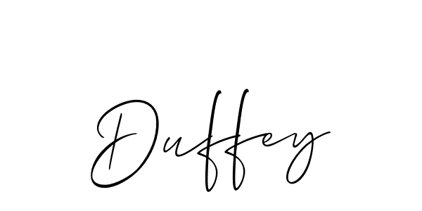 if you are searching for the best signature style for your name Duffey. so please give up your signature search. here we have designed multiple signature styles  using Allison_Script. Duffey signature style 2 images and pictures png