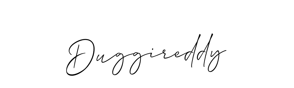 Here are the top 10 professional signature styles for the name Duggireddy. These are the best autograph styles you can use for your name. Duggireddy signature style 2 images and pictures png