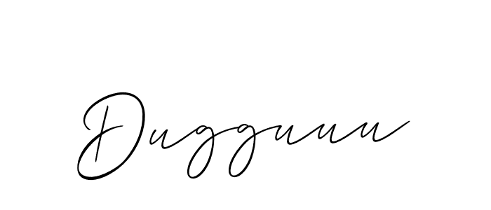 Make a beautiful signature design for name Dugguuu. Use this online signature maker to create a handwritten signature for free. Dugguuu signature style 2 images and pictures png