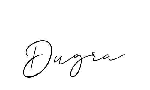 Dugra stylish signature style. Best Handwritten Sign (Allison_Script) for my name. Handwritten Signature Collection Ideas for my name Dugra. Dugra signature style 2 images and pictures png