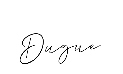 Make a beautiful signature design for name Dugue. Use this online signature maker to create a handwritten signature for free. Dugue signature style 2 images and pictures png