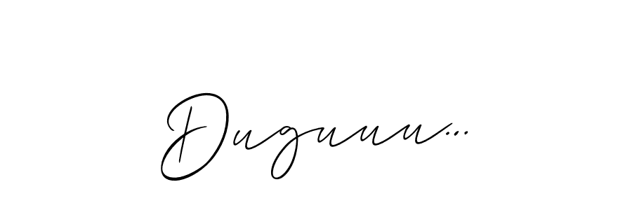 You can use this online signature creator to create a handwritten signature for the name Duguuu…. This is the best online autograph maker. Duguuu… signature style 2 images and pictures png