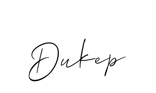 Check out images of Autograph of Dukep name. Actor Dukep Signature Style. Allison_Script is a professional sign style online. Dukep signature style 2 images and pictures png