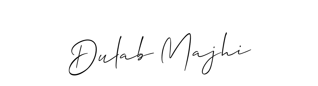 You can use this online signature creator to create a handwritten signature for the name Dulab Majhi. This is the best online autograph maker. Dulab Majhi signature style 2 images and pictures png