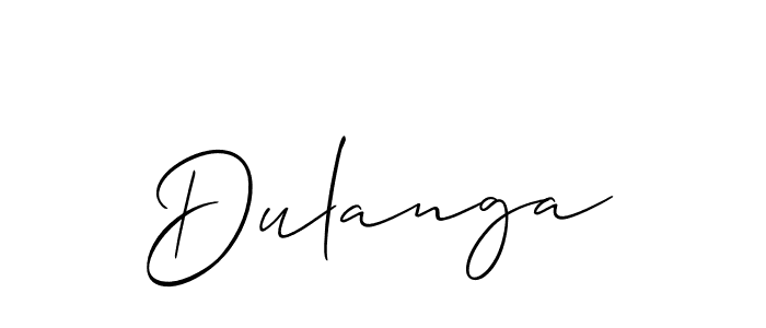 Make a beautiful signature design for name Dulanga. Use this online signature maker to create a handwritten signature for free. Dulanga signature style 2 images and pictures png