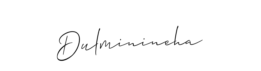 Similarly Allison_Script is the best handwritten signature design. Signature creator online .You can use it as an online autograph creator for name Dulminineha. Dulminineha signature style 2 images and pictures png