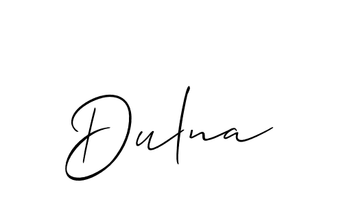 Check out images of Autograph of Dulna name. Actor Dulna Signature Style. Allison_Script is a professional sign style online. Dulna signature style 2 images and pictures png