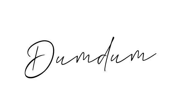 How to Draw Dumdum signature style? Allison_Script is a latest design signature styles for name Dumdum. Dumdum signature style 2 images and pictures png