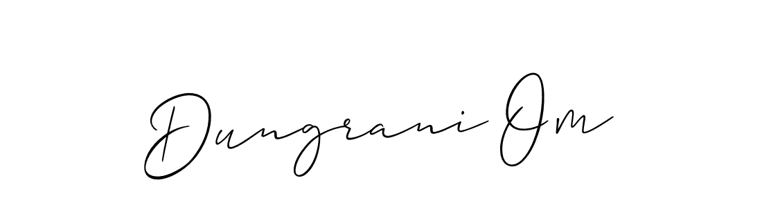 Here are the top 10 professional signature styles for the name Dungrani Om. These are the best autograph styles you can use for your name. Dungrani Om signature style 2 images and pictures png