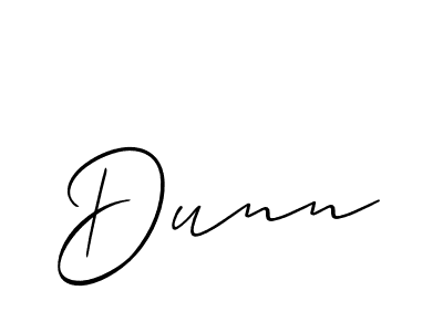 Best and Professional Signature Style for Dunn. Allison_Script Best Signature Style Collection. Dunn signature style 2 images and pictures png