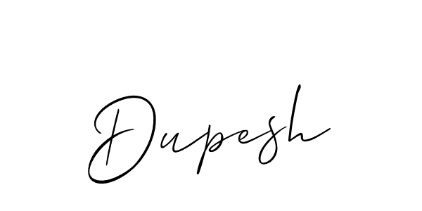 Similarly Allison_Script is the best handwritten signature design. Signature creator online .You can use it as an online autograph creator for name Dupesh. Dupesh signature style 2 images and pictures png