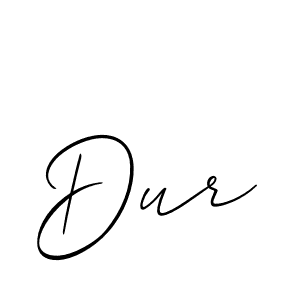 Make a short Dur signature style. Manage your documents anywhere anytime using Allison_Script. Create and add eSignatures, submit forms, share and send files easily. Dur signature style 2 images and pictures png