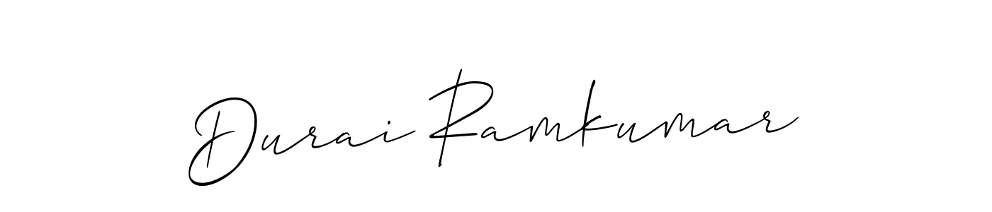 Make a short Durai Ramkumar signature style. Manage your documents anywhere anytime using Allison_Script. Create and add eSignatures, submit forms, share and send files easily. Durai Ramkumar signature style 2 images and pictures png