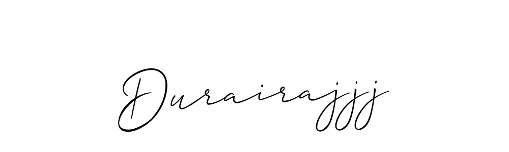 Create a beautiful signature design for name Durairajjj. With this signature (Allison_Script) fonts, you can make a handwritten signature for free. Durairajjj signature style 2 images and pictures png