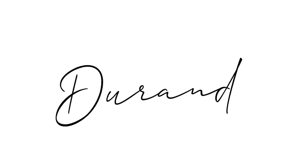 Make a beautiful signature design for name Durand. Use this online signature maker to create a handwritten signature for free. Durand signature style 2 images and pictures png