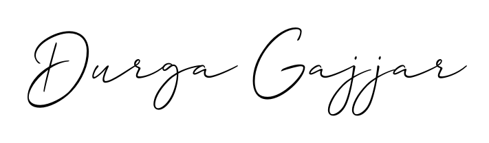 Generate high-definition signature styles for Durga Gajjar. The Allison_Script typeface ensures crisp legibility and sophisticated design. Durga Gajjar signature style 2 images and pictures png