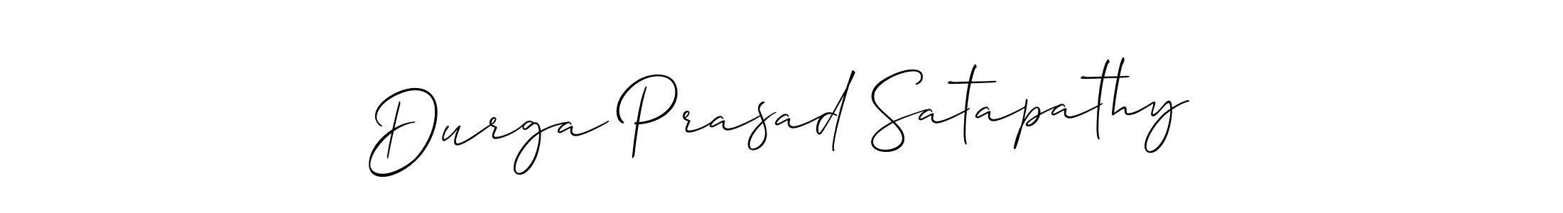 Similarly Allison_Script is the best handwritten signature design. Signature creator online .You can use it as an online autograph creator for name Durga Prasad Satapathy. Durga Prasad Satapathy signature style 2 images and pictures png