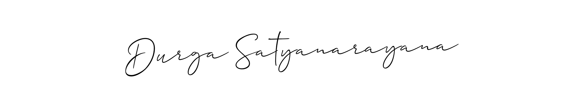 Best and Professional Signature Style for Durga Satyanarayana. Allison_Script Best Signature Style Collection. Durga Satyanarayana signature style 2 images and pictures png