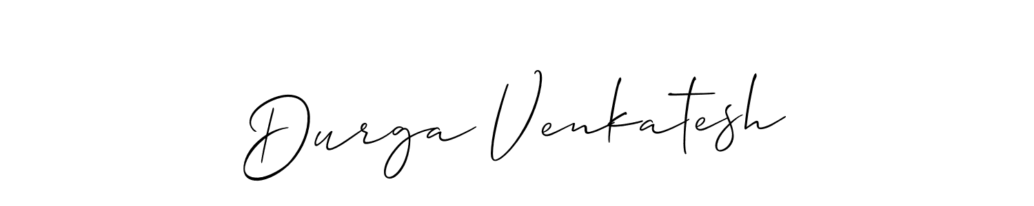 Best and Professional Signature Style for Durga Venkatesh. Allison_Script Best Signature Style Collection. Durga Venkatesh signature style 2 images and pictures png