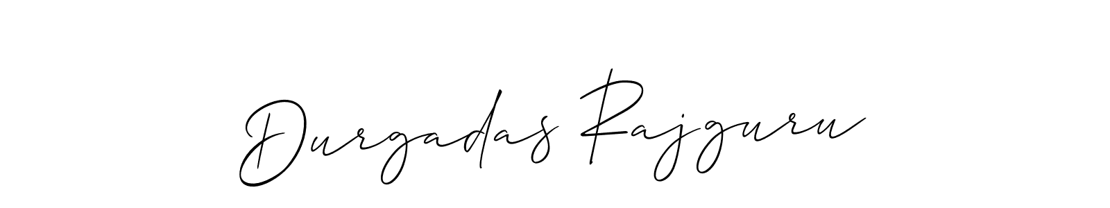 Create a beautiful signature design for name Durgadas Rajguru. With this signature (Allison_Script) fonts, you can make a handwritten signature for free. Durgadas Rajguru signature style 2 images and pictures png