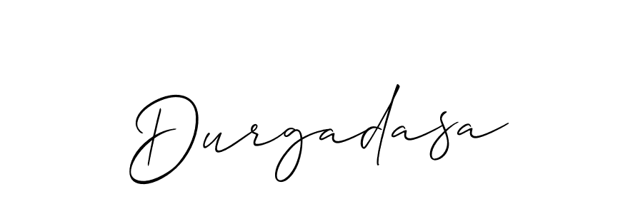 How to make Durgadasa signature? Allison_Script is a professional autograph style. Create handwritten signature for Durgadasa name. Durgadasa signature style 2 images and pictures png