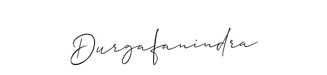 How to make Durgafanindra signature? Allison_Script is a professional autograph style. Create handwritten signature for Durgafanindra name. Durgafanindra signature style 2 images and pictures png