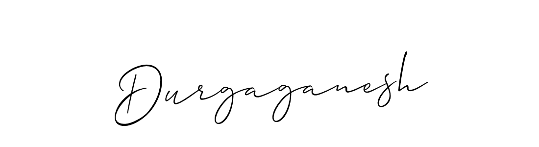 Design your own signature with our free online signature maker. With this signature software, you can create a handwritten (Allison_Script) signature for name Durgaganesh. Durgaganesh signature style 2 images and pictures png