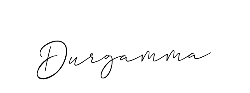 Also we have Durgamma name is the best signature style. Create professional handwritten signature collection using Allison_Script autograph style. Durgamma signature style 2 images and pictures png