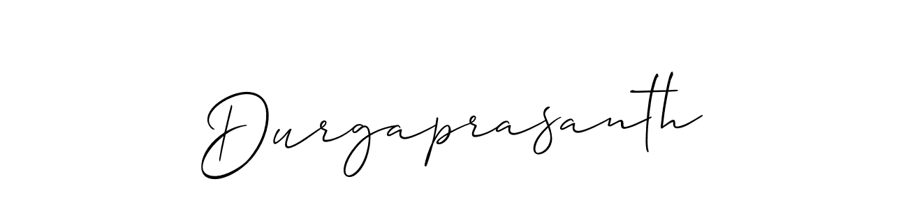 Make a short Durgaprasanth signature style. Manage your documents anywhere anytime using Allison_Script. Create and add eSignatures, submit forms, share and send files easily. Durgaprasanth signature style 2 images and pictures png