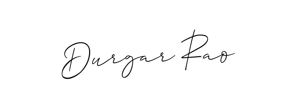 Make a short Durgar Rao signature style. Manage your documents anywhere anytime using Allison_Script. Create and add eSignatures, submit forms, share and send files easily. Durgar Rao signature style 2 images and pictures png